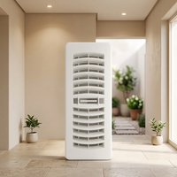 Grille de sol rectangulaire décorative, cache de ventilation 3x10 pouces, ventilation d'échappement CVC, décoration intérieure, réglage facile de l'alimentation en air