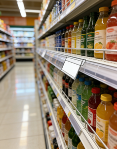 Hookei Supermarket <span class=keywords><strong>PVC</strong></span> Plastic Sign Grip Strip Adhesivo Sign Grip para tienda minorista Shelf Talker - Product Image 3
