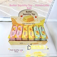 Nouvel Arrivage : Jouet Anti-Stress Réaliste en Caoutchouc, Bâton de Beurre Moelleux, Bloc de Construction en Forme de Barre de Lait à Rebond Lent, Vente en Gros, 5 à 7 Ans