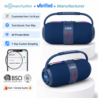 Altavoz Portátil Personalizable de Alta Calidad, Reproductor de Música Inalámbrico con Batería Recargable, TF, USB, AUX, Regalo para Viajes