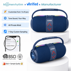 Haut-parleur Bluetooth portable personnalisable de qualité supérieure, batterie rechargeable, lecteur de musique sans fil, TF USB AUX, cadeau pour les voyages - Product Image 1