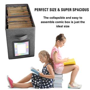 Estuche de almacenamiento de archivos a prueba de <span class=keywords><strong>fuego</strong></span>, bolsa de documentos a prueba de <span class=keywords><strong>fuego</strong></span>, caja de almacenamiento de cómics para niños, 2022 - Product Image 4