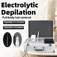 Nouvel appareil d'épilation électrolytique à aiguilles pour une épilation permanente du corps entier, idéal pour les salons de beauté
