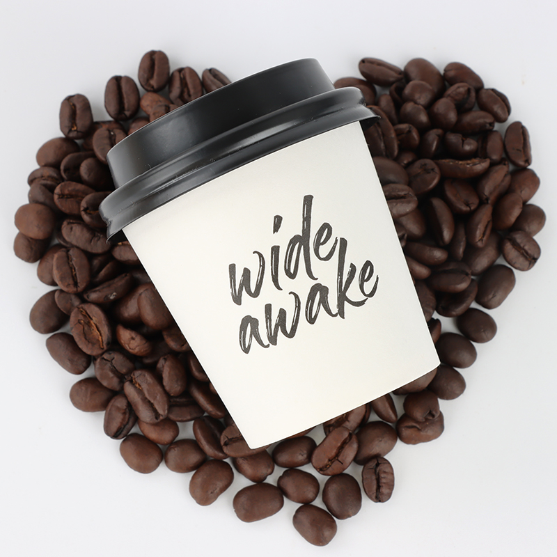 Custom Logo Cold Hot Coffee Tea Juice Drinking Single Wall Paper Cups Disposable Paper Cup