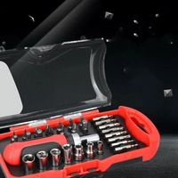 Ensemble d'outils de réparation ménagers 30-en-1 avec perceuse électrique, garantie de 3 ans, OEM acceptable