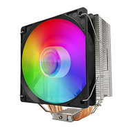 Manmu Custom OEM Refroidisseur d'air pour Pc ARGB Lighting CPU Cooling Fan avec Hitsink pour intel cpu