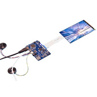Panel Layar LCD TFT FHD Sharp LS055T1SX01 5,5 Inci Resolusi 1080*1920 dengan 30 Pin MIPI ke Papan Driver untuk Printer 3D