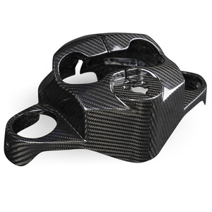Carénage avant en fibre de carbone brillante 3K Twill, parfaitement adapté aux motos Road Glide 121 pouces cubes, modèles <span class=keywords><strong>2023</strong></span> et plus. - Product Image 2