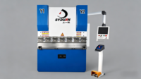 Presse plieuse CNC électro-hydraulique synchrone entièrement automatique 1600KN à double servo avec pompe à moteur pour le traitement de tôles lourdes