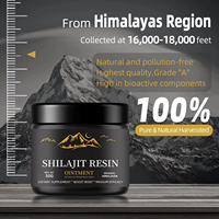 Pommade de Shilajit Naturel de l'Himalaya 50g, Pâte de Shilajit, Complément Alimentaire, Meilleure Vente à l'Exportation Transfrontalière