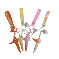 Stylo bille mignon kawaii en forme de mini-animal, peut servir de pendentif décoratif ou de cadeau, vente en gros, design personnalisable