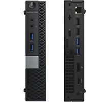 Mini-ordinateur de bureau Barebone Tiny Optiplex 3040 6e génération, propre, sans rayures, grade A, testé et fonctionnel