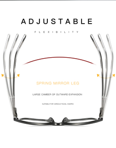 Grande montatura per occhiali TR90 infrangibile trasparente con lenti trasparenti elegante blocco della luce blu altri occhiali - Product Image 5