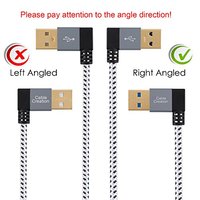 Cable de extensión USB 3,0 con chaqueta de PVC de ángulo recto, blindaje trenzado, cable extensor macho hembra para impresora, escáner de ordenador iOS