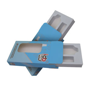 Muestra gratis de batería de hilo recargable delgada, caja de embalaje personalizada, laminación mate, embalaje de papel de regalo desechable - Product Image 1