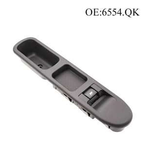 Interruttore di Controllo Finestrino Elettrico 6554QK 6554E7 per Peu-geot 307 <span class=keywords><strong>Citroen</strong></span> <span class=keywords><strong>C3</strong></span>, Pulsante Alzacristalli Lato Passeggero - Product Image 2