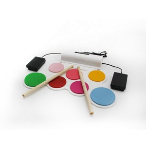 Portable kit <span class=keywords><strong>de</strong></span> batterie électronique avec USB et connexion <span class=keywords><strong>MIDI</strong></span> jouer à des <span class=keywords><strong>jeux</strong></span> vidéo OU le téléchargement - Product Image 2