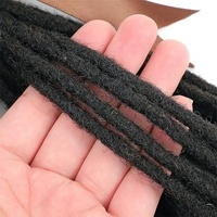 Estensioni per Dreadlock Ombre Fatte a Mano con Capelli Umani al 100% Afro Kinky Bulk Twist per Uomo - Prezzo all'Ingrosso