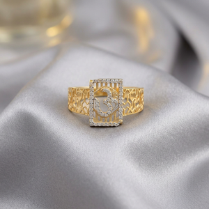 Men's 24K Solid Gold Om Design Spiritual Symbol Luxury <b>Ring</b> for Engagement Wedding Anniversary Party Daily Wear Elegant Gifting - Product Image 2