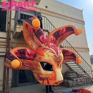 Masque gonflable fantaisie pour la décoration de fêtes à thème - Product Image 6