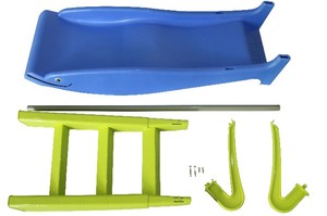 <strong>Animal</strong>-Themed Indoor Plastic <strong>Slide</strong> for Kids Folding Home Game Playground with Kindergarten Education Baby Toy Children's Play - Product Image 3