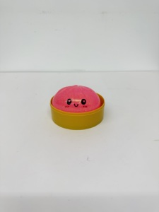 Bolas Antiestrés Sensoriales Blandas de Descompresión con Purpurina en Forma de Dumpling Bao Bun, Juguetes Fidget para Aliviar el Estrés con Caja Vaporizadora - Product Image 4