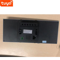 F6 Hotel Tuya Smart Life App Inwall Smart Home Control Panel Écran tactile 6 pouces avec bouton Zigbee Gateway BLE 2 Light Control