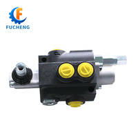 Vannes de commande hydrauliques monobloc P40 40 lpm 1-6 banques pour chargeur frontal et tracteur