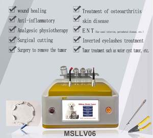 सर्जिकल उपयोग के लिए पशु लेजर थेरेपी मशीन, पालतू लेजर उपकरण mllv06 उपकरण - Product Image 5