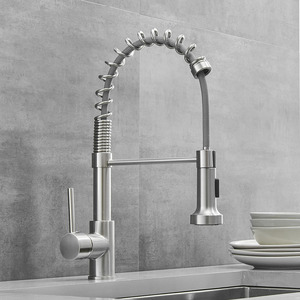 Смеситель кухонный латунный с одной ручкой - Product Image 5