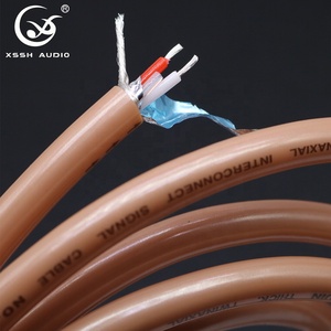 Yivo xssh OEM ODM <span class=keywords><strong>DIY</strong></span> OFC Core 8.5มม. <span class=keywords><strong>สาย</strong></span>สัญญาณเสียง HIFI สีเงิน<span class=keywords><strong>สาย</strong></span> <span class=keywords><strong>AUX</strong></span> ขั้วต่อ XLR RCA สำหรับการใช้งานลำโพง - Product Image 1