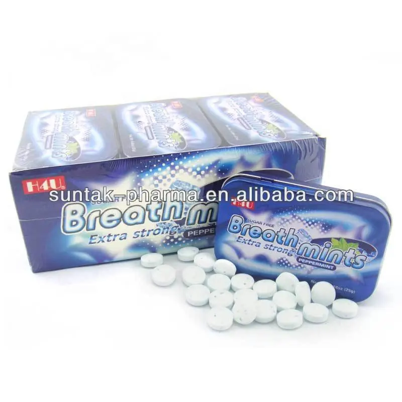Fresh Breath Sugar Free Candy Mints Sweets confectionery oem odm manufacturer sugarless candy mints candies