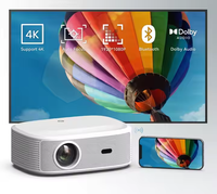 Projecteur de mise au point automatique 15000 lumens 1080P avec grand écran BT5.0 LCD LED TV Box prend en charge 4K Full HD Linux pour une utilisation professionnelle du cinéma