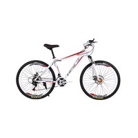 Vtt Double Suspension en acier à haute teneur en carbone, 20/26 pouces, 1 pièce, 24/27 vitesses, pour hommes