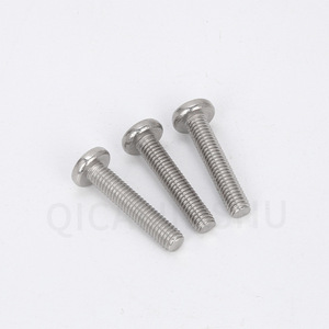 304 Stainless Steel Pan Head Phillips Machine <b>Screws</b> <b>M3</b> M4 M5 M6 DIN GB818 Sink Head A4-70 2B Surface Finish - Product Image 3