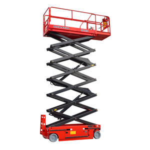 Plataforma elevadora de tijera Ever Star de 6-14 m de altura, capacidad de 230-450 kg, eléctrica e hidráulica para uso industrial. - Product Image 1