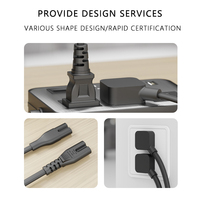 Câble d'alimentation CA 110 V à 2 broches certifié conforme aux normes américaines pour chargeur d'ordinateur portable