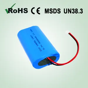 Battery V BIS KC CE Certification 18650-2P 3.7 V 3000mAh Rechargeable Batteries Lithium Ion Battery