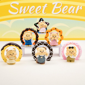 Caja Sorpresa Yu Mo Sweet Bear, Figura Decorativa de Donut, Regalo, Juguete - Product Image 5