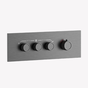 Set <span class=keywords><strong>Doccia</strong></span> Incassato Intelligente a Temperatura Costante - <span class=keywords><strong>Doccia</strong></span> a Soffitto Minimalista con Tubo Luminoso a Quattro Funzioni - Product Image 3