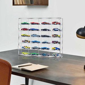 Transparent <strong>Wall</strong> Mounted Dustproof Model Car <strong>Display</strong> Rack Case Clear Acrylic Protectors for Toy Car Storage and <strong>Display</strong> - Product Image 3
