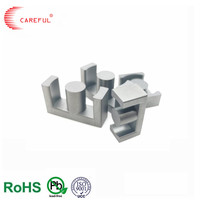 Núcleo de Transformador de Ferrita MnZn EC25 EC49 EC53 de Fabricante Chino con Baja Fuga de Flujo para Fuente de Alimentación de Aislamiento Médico