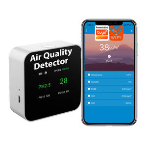Détecteur de Qualité de l'Air Intelligent Wi-Fi pour la Maison : Formaldéhyde, PM2.5, Température, PM1.0, Humidité - Product Image 1