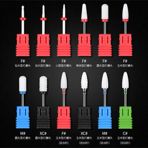 ดอกสว่านเจาะเล็บเซรามิกคุณภาพสูงดอกสว่านเจาะเล็บอะคริลิคสเตนเลสคาร์ไบด์เพชร - Product Image 3