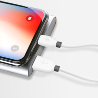 Kabel Pengisi Daya USB A ke Micro USB TPE 3.4A Pengisi Daya Cepat dengan Transfer Data untuk Smartphone Android & Power Bank