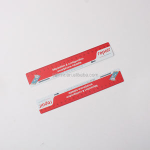 Règle droite en <span class=keywords><strong>plastique</strong></span> personnalisée en gros avec impression de logo 4C pour la publicité et l'utilisation promotionnelle <span class=keywords><strong>jeton</strong></span> <span class=keywords><strong>personnalisable</strong></span> - Product Image 1