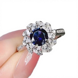 UM Jewelry 925 <b>Silver</b> Zircon <b>ring</b> wholesale suitable for both <b>men</b> and women/Daily engagement party anniversary wedding gift - Product Image 4