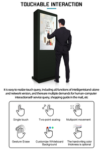 University 55 Inch LCD Advertising <strong>Display</strong> Smart Phone <strong>Wireless</strong> Charging Pad Wifi Digital Signage Kiosk - Product Image 3