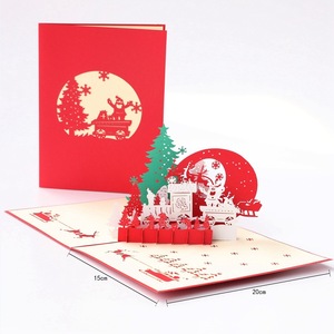 Tarjetas <span class=keywords><strong>de</strong></span> Felicitación Navideñas <span class=keywords><strong>de</strong></span> Lujo con Diseño Floral, Impresas a Medida por Star Packaging, con Sobres, Papel <span class=keywords><strong>de</strong></span> Colores <span class=keywords><strong>de</strong></span> 15x20cm y Papel <span class=keywords><strong>de</strong></span> Arte - Product Image 6