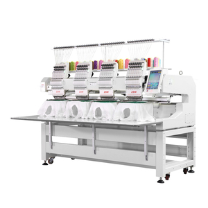 Bán buôn máy vi tính T-Shirt thêu máy Bốn đầu thêu máy tính T-Shirt thêu máy - Product Image 1